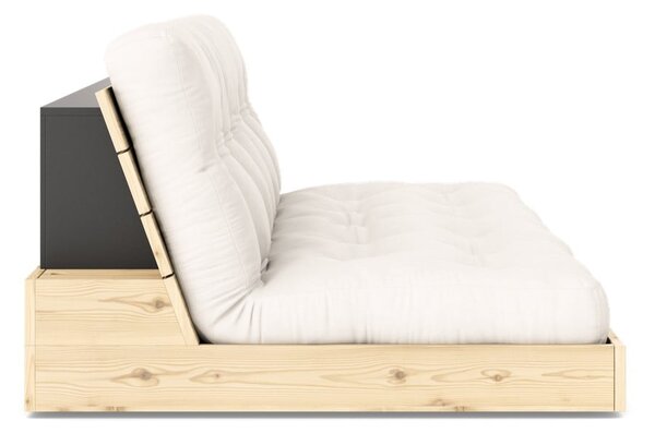 Krem sklopiva sofa 196 cm Base – Karup Design