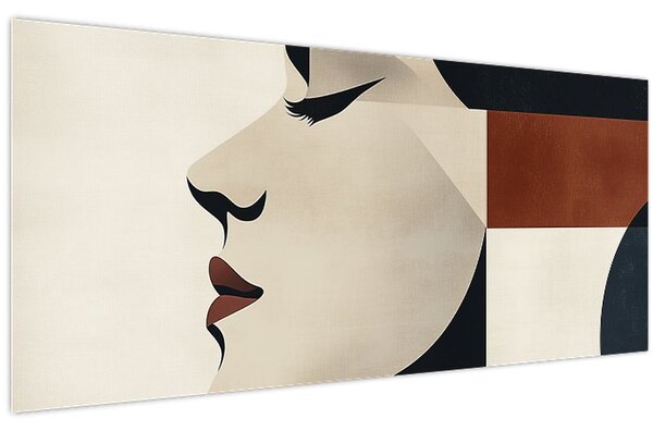 Slika - Žena iz profila (120x50 cm)