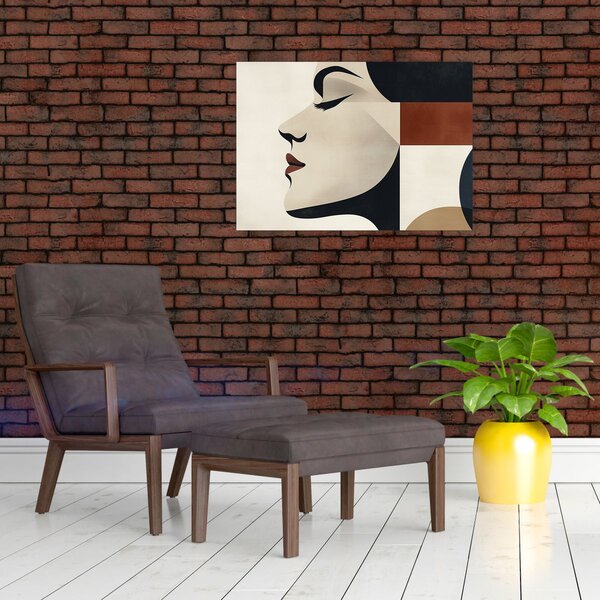 Slika - Žena iz profila (70x50 cm)