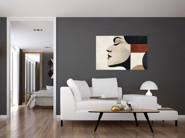 Slika - Žena iz profila (90x60 cm)