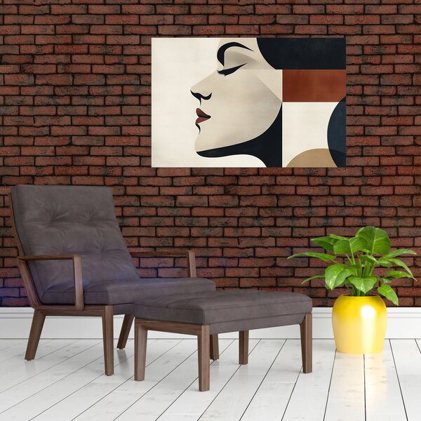 Slika - Žena iz profila (90x60 cm)