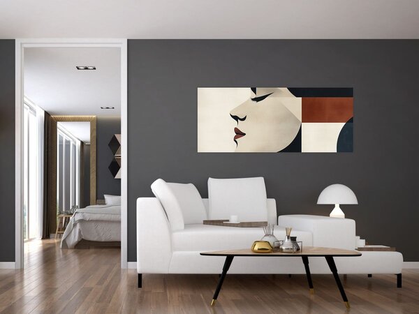 Slika - Žena iz profila (120x50 cm)