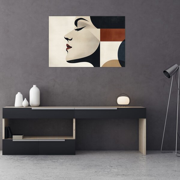 Slika - Žena iz profila (90x60 cm)