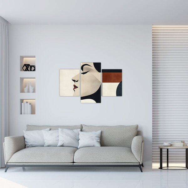 Slika - Žena iz profila (90x60 cm)