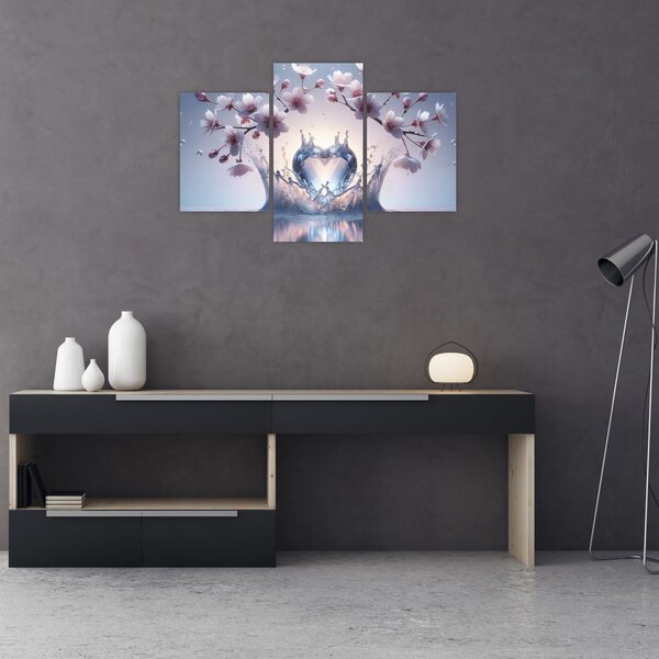 Slika - Dijamantno srce (90x60 cm)