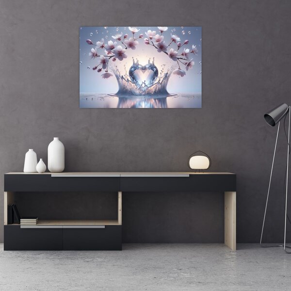 Slika - Dijamantno srce (90x60 cm)