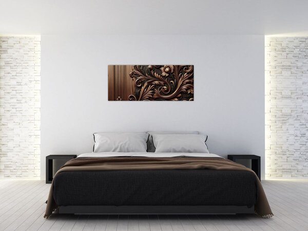 Slika - Uzorak iz drva (120x50 cm)