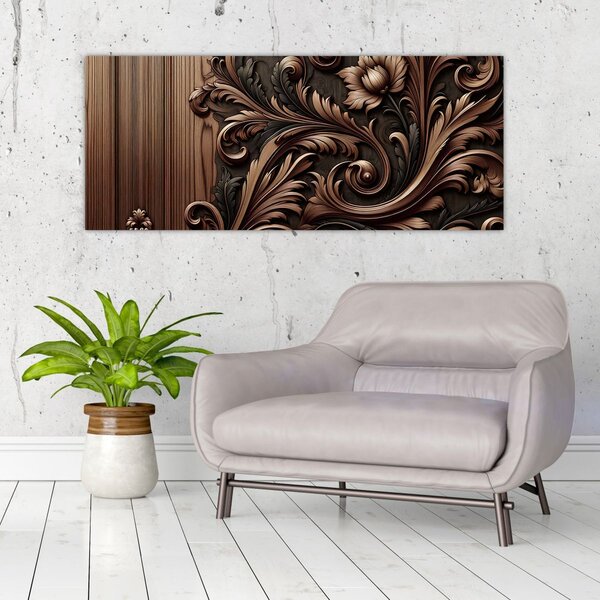 Slika - Uzorak iz drva (120x50 cm)