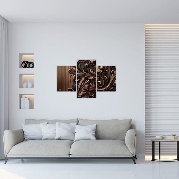 Slika - Uzorak iz drva (90x60 cm)