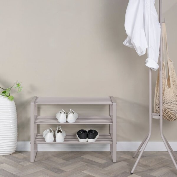 Smeđe-sivi metalni ormarić za cipele 70x48,5x29 cm Rex – Spinder Design