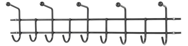 Crna metalna zidna vješalica Barato – Spinder Design