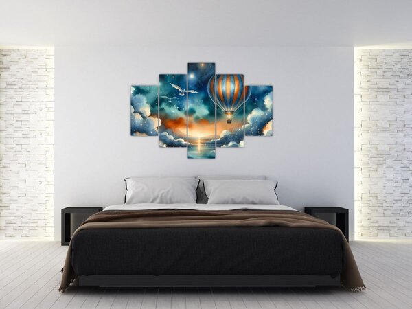 Slika - Let pod noćnim nebom (150x105 cm)