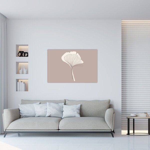 Slika - Bež lišće N⁰3 (90x60 cm)