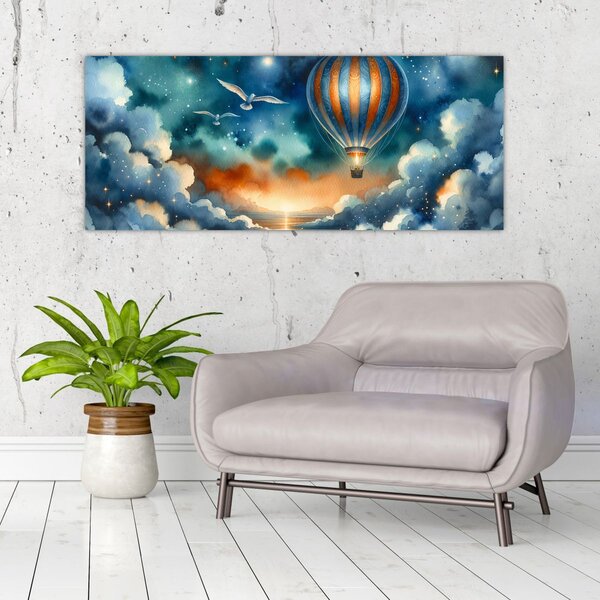 Slika - Let pod noćnim nebom (120x50 cm)