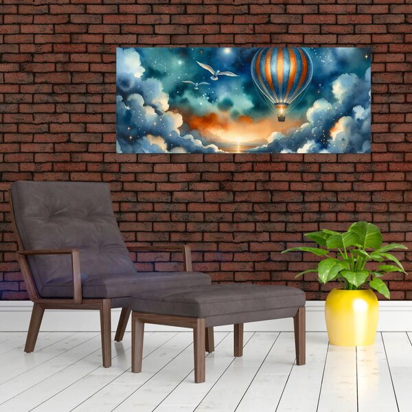 Slika - Let pod noćnim nebom (120x50 cm)