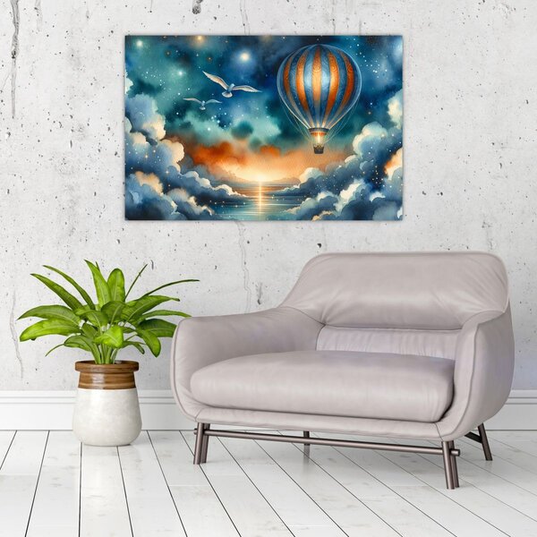 Slika - Let pod noćnim nebom (90x60 cm)