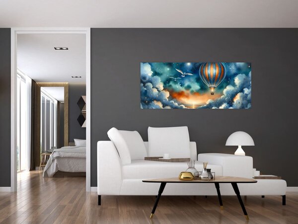 Slika - Let pod noćnim nebom (120x50 cm)