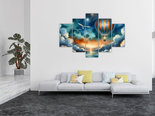 Slika - Let pod noćnim nebom (150x105 cm)