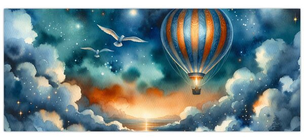 Slika - Let pod noćnim nebom (120x50 cm)