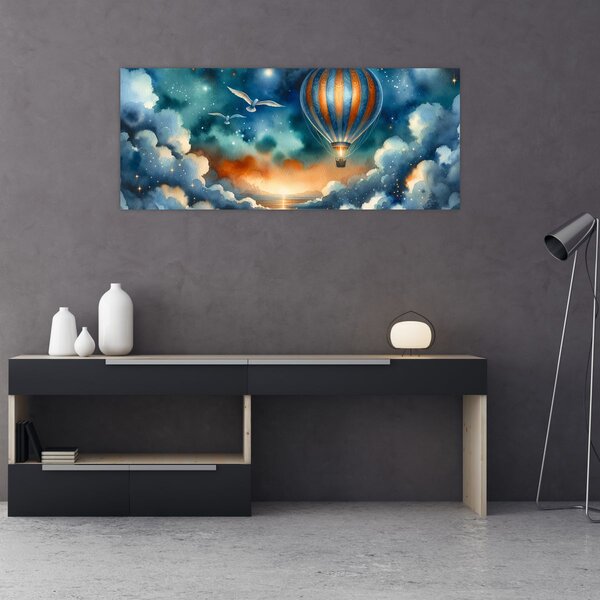 Slika - Let pod noćnim nebom (120x50 cm)