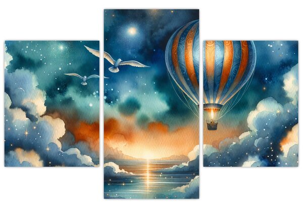Slika - Let pod noćnim nebom (90x60 cm)