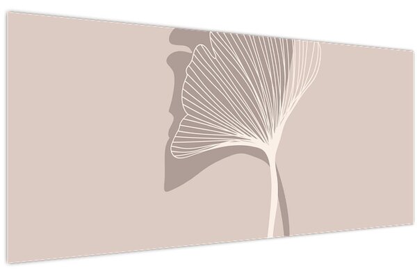 Slika - Bež lišće N⁰4 (120x50 cm)