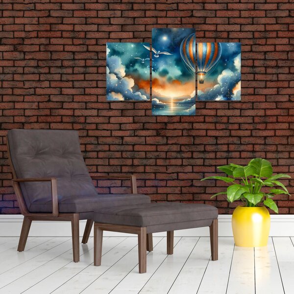 Slika - Let pod noćnim nebom (90x60 cm)