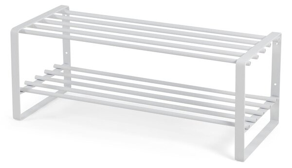 Bijeli metalni ormarić za cipele 70x29x27 cm Rex – Spinder Design