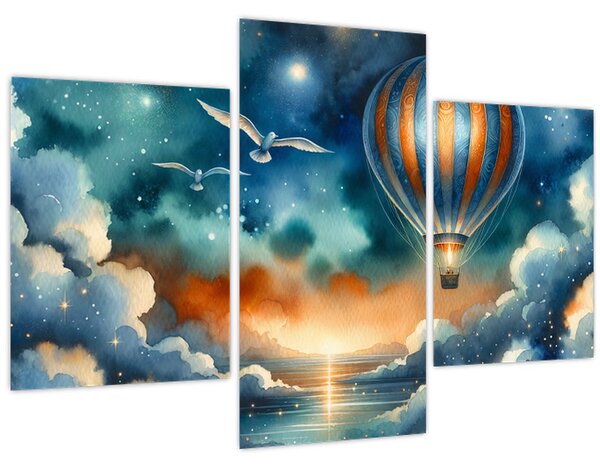 Slika - Let pod noćnim nebom (90x60 cm)