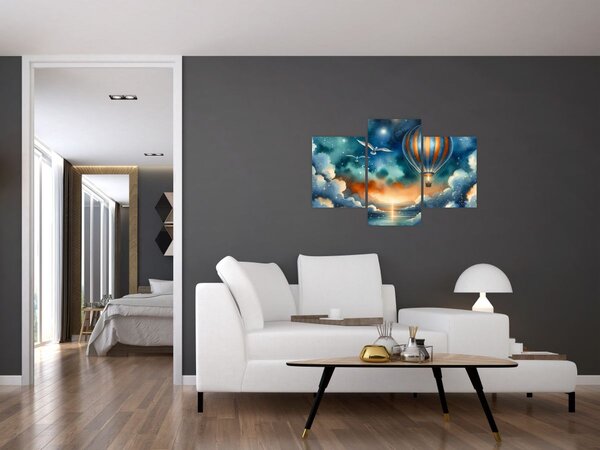 Slika - Let pod noćnim nebom (90x60 cm)