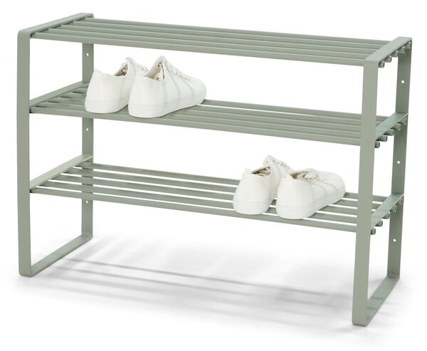 Prljavo zeleni metalni ormarić za cipele 70x48,5x29 cm Rex – Spinder Design