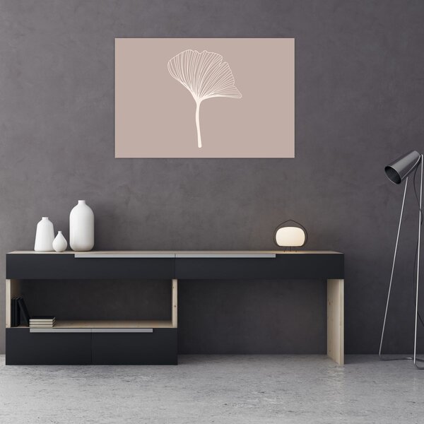 Slika - Bež lišće N⁰5 (90x60 cm)