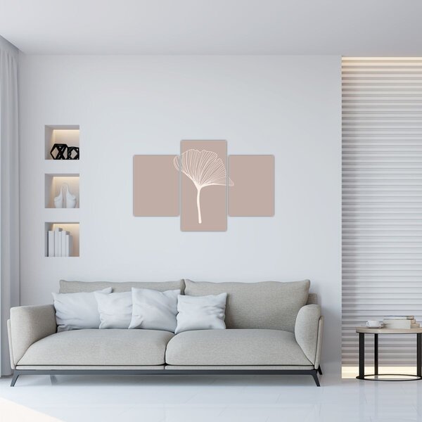 Slika - Bež lišće N⁰5 (90x60 cm)