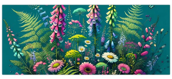 Slika - Poljsko cvijeće (120x50 cm)