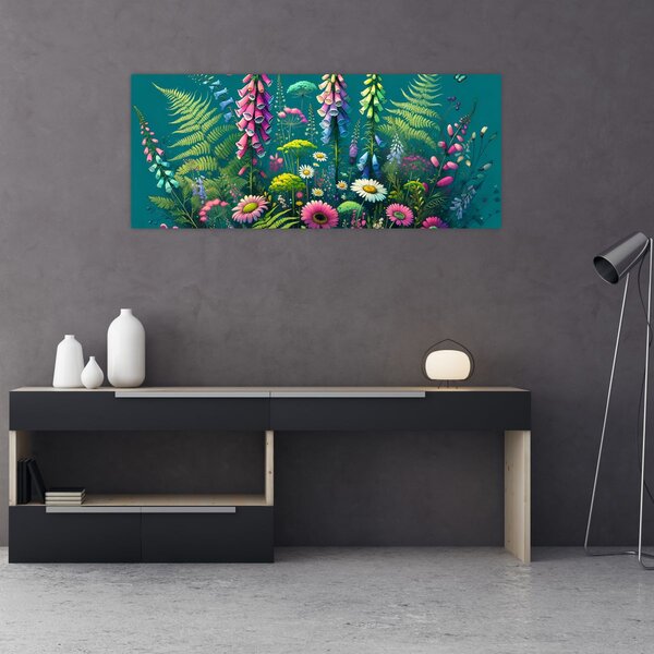 Slika - Poljsko cvijeće (120x50 cm)