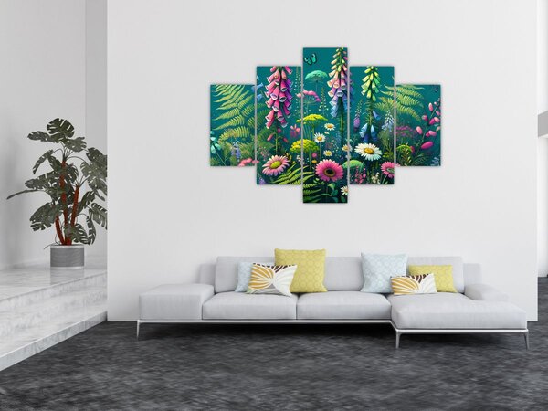 Slika - Poljsko cvijeće (150x105 cm)