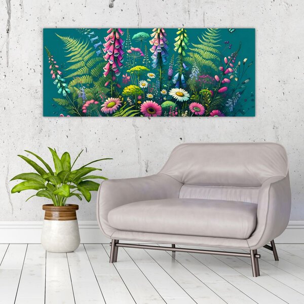 Slika - Poljsko cvijeće (120x50 cm)