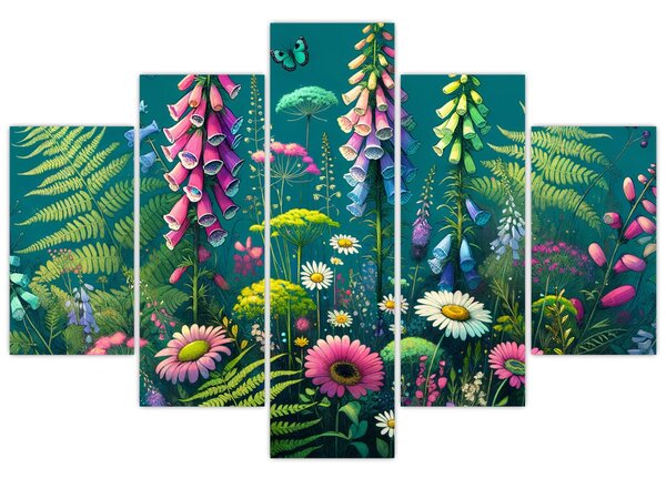 Slika - Poljsko cvijeće (150x105 cm)