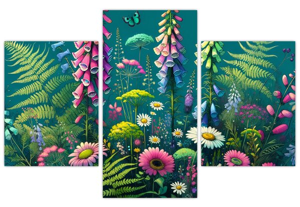 Slika - Poljsko cvijeće (90x60 cm)