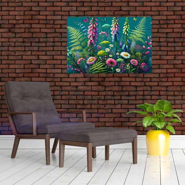 Slika - Poljsko cvijeće (90x60 cm)