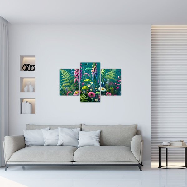 Slika - Poljsko cvijeće (90x60 cm)