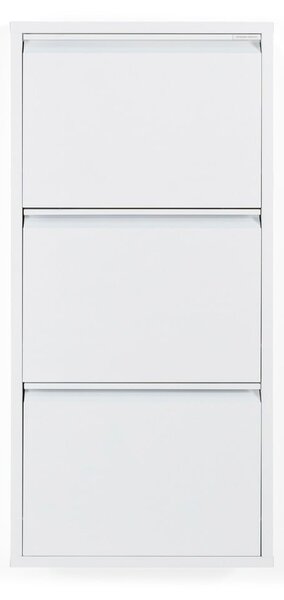 Bijeli metalni preklopni ormarić za cipele 50x103x15 cm Billy – Spinder Design