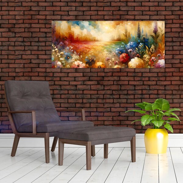 Slika - Šareno polje (120x50 cm)