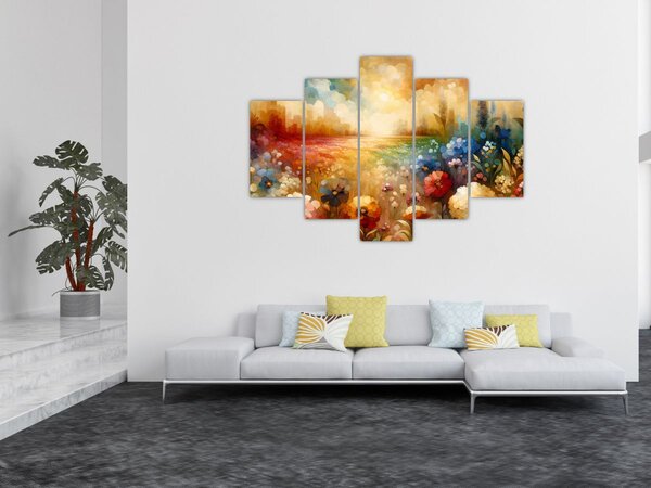 Slika - Šareno polje (150x105 cm)