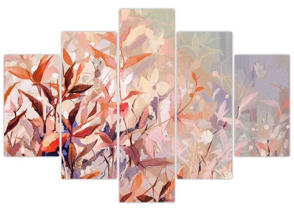 Slika - Slikanje pastelne jeseni (150x105 cm)