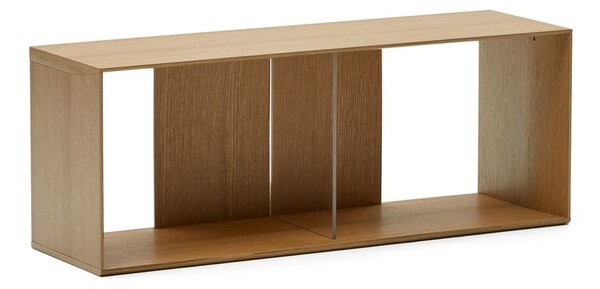 Modularni sustav polica u dekoru hrasta u prirodnoj boji 101x38 cm Litto – Kave Home