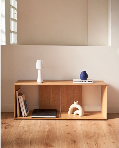 Modularni sustav polica u dekoru hrasta u prirodnoj boji 101x38 cm Litto – Kave Home