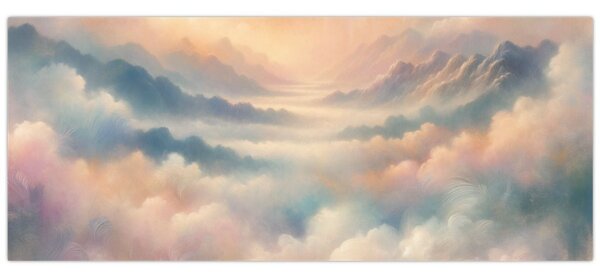 Slika - Oblaci (120x50 cm)