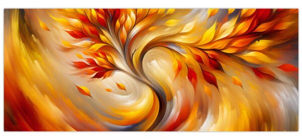 Slika - Jesensko stablo (120x50 cm)