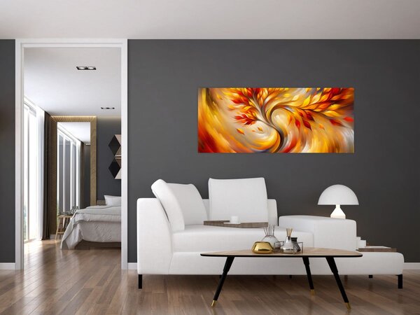 Slika - Jesensko stablo (120x50 cm)
